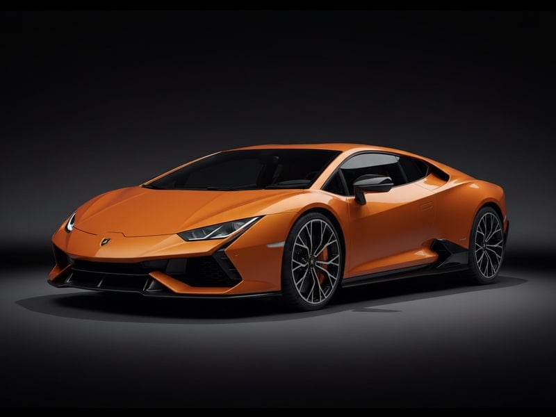 Lamborghini Revuelto luxury leather floor mats with premium stitching and embroidered logo 2024-Present